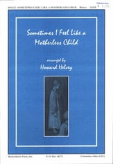 Sometimes I Feel Like a Motherless SATB choral sheet music cover